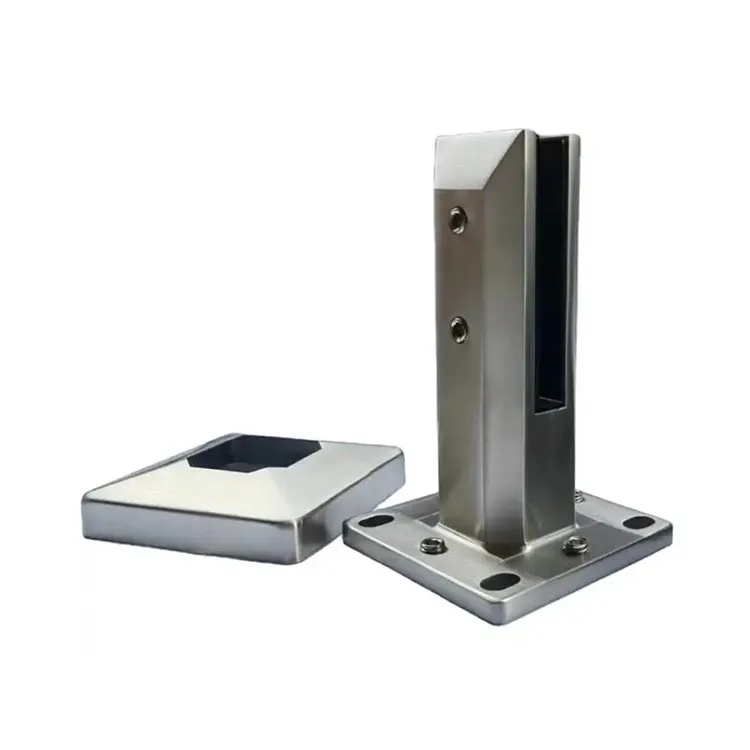 Stillanlegur glerhandrið